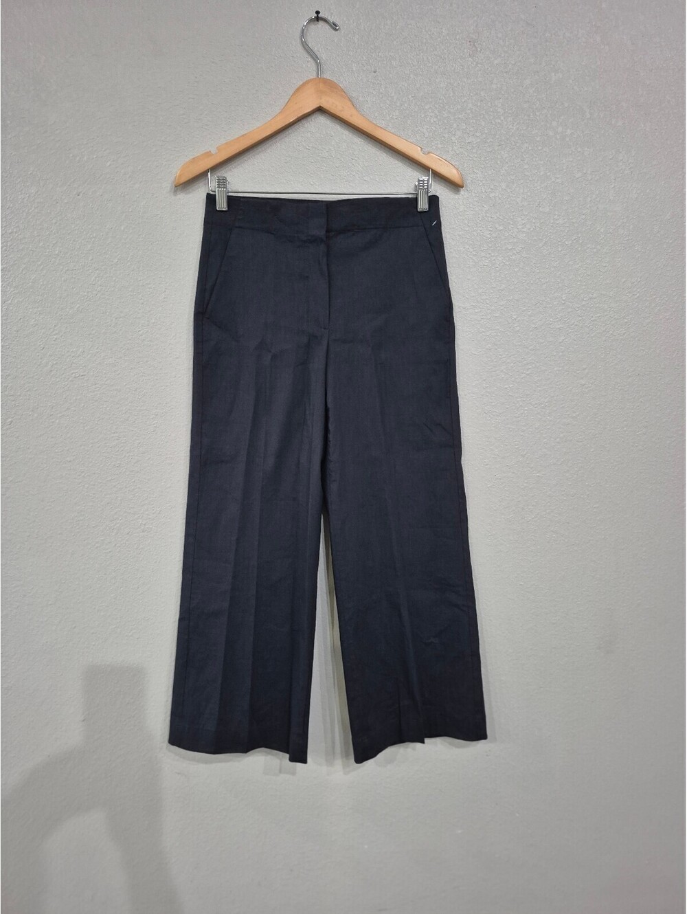 THEORY Womens Crop Wide leg pants Size 2 - Picture 2 of 6